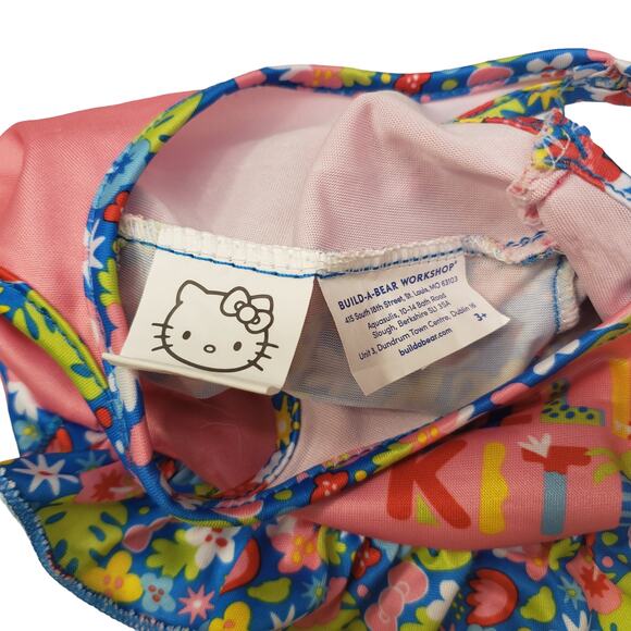 Hello Kitty Build A Bear Tropical Swimsuit Sanrio Hello Kitty - Picture 3 of 4
